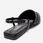 CHANDA - Black Pointed Toe Sandal (Women)