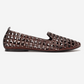 SILVA - Brown Genuine Leather Jeweled Ballet Flat (Women)