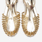 ONOS - Gold Woven Detail Sandal (Women)