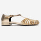 ONOS - Gold Woven Detail Sandal (Women)