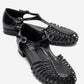 ONOS - Black Woven Detail Sandal (Women)