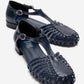 ONOS - Navy Woven Detail Sandal (Women)