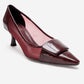OLA - Burgundy Stiletto Pump (Women)