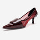 OLA - Burgundy Stiletto Pump (Women)