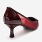 OLA - Burgundy Stiletto Pump (Women)