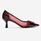 OLA - Burgundy Stiletto Pump (Women)