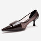 OLA - Brown Stiletto Pump (Women)