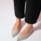 Joker - Beige Pointed-Toe Sandal (Women)