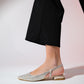 Joker - Beige Pointed-Toe Sandal (Women)