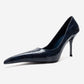 LUCE - Navy Stiletto Pump (Women)