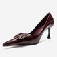 REBEL - Burgundy Stiletto Pump (Women)