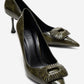 REBEL - Green Stiletto Pump (Women)