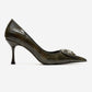 REBEL - Green Stiletto Pump (Women)