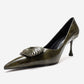 REBEL - Green Stiletto Pump (Women)