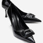 REBEL - Black Stiletto Pump (Women)