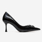 REBEL - Black Stiletto Pump (Women)