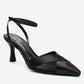 ESTELA - Black Genuine Leather Stiletto Pump (Women)