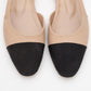 Lujo - Beige Backless Flat Ballerina (Women)