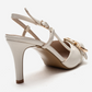 NOEN - Off-White Buckle Pointed Toe Stiletto Pump (Women)