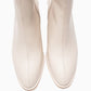 Maura Block Heel Boot Off-White