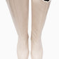 Paradis - Off-White Genuine Leather Block Heel Knee-High Boot (Women)