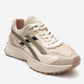 CALINA - Beige Green Sneaker (Women)
