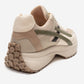 CALINA - Beige Green Sneaker (Women)