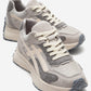 CALINA - Beige Suede Sneaker (Women)