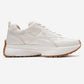 PREMIA - White Leather Sneaker (Women)