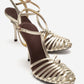 PASION - Gold Stiletto Pump (Women)
