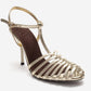 PASION - Gold Stiletto Pump (Women)