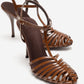 PASION - Cognac Stiletto Pump (Women)