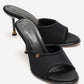 Wendy - Black Stiletto Mule (Women)
