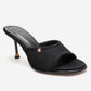 Wendy - Black Stiletto Mule (Women)