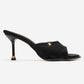 Wendy - Black Stiletto Mule (Women)
