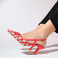 Boiro - Red Slingback Heeled Shoe (Women)