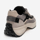 ROCCA - Black Zip-Detail Genuine Leather Sneaker (Women)