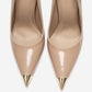 CARLAS - Beige Patent Stiletto Pump (Women)