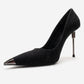 CARLAS - Black Patterned Stiletto Pump (Women)