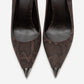 CARLAS - Brown Patterned Stiletto Pump (Women)