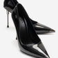CARLAS - Black Patent Stiletto Pump (Women)