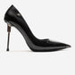 CARLAS - Black Patent Stiletto Pump (Women)