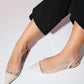 Stephen - Beige Pointed Toe Flat Sandal (Women)