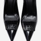 GUERNI - Black Stiletto Pump (Women)