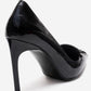GUERNI - Black Stiletto Pump (Women)