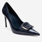 GUERNI - Navy Stiletto Pump (Women)