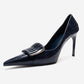 GUERNI - Navy Stiletto Pump (Women)