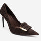 GUERNI - Brown Stiletto Pump (Women)