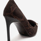 GUERNI - Brown Stiletto Pump (Women)