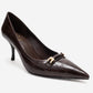POESY - Brown Stiletto Pump (Women)